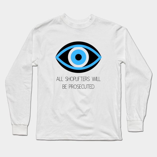 All Shoplifters Long Sleeve T-Shirt by stardustmansion